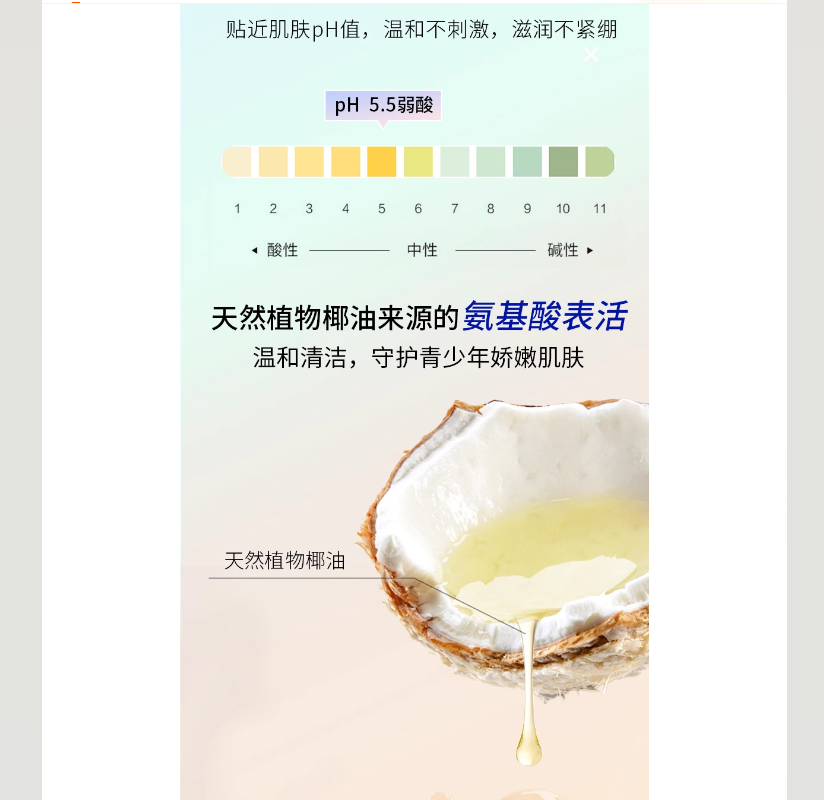舒蕾净澈爽肤香氛沐浴露450ML(男生款)高清大图