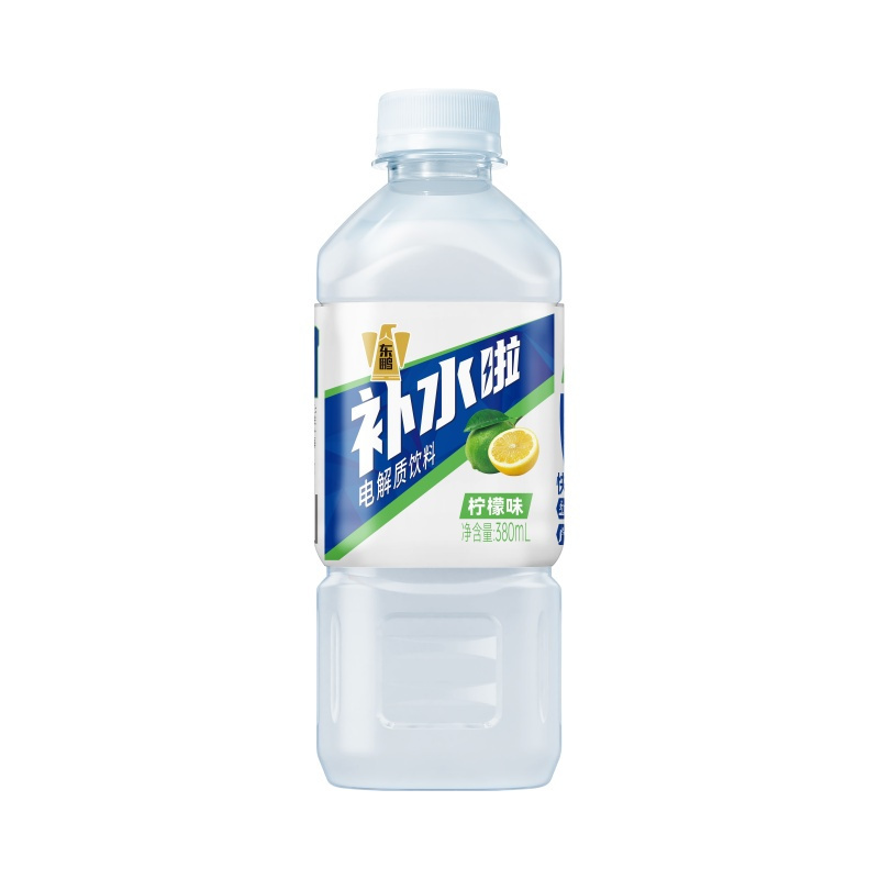 东鹏特饮补水啦电解质水380ml*15瓶柠檬味运动跑步快速补充水分果味饮料高清大图
