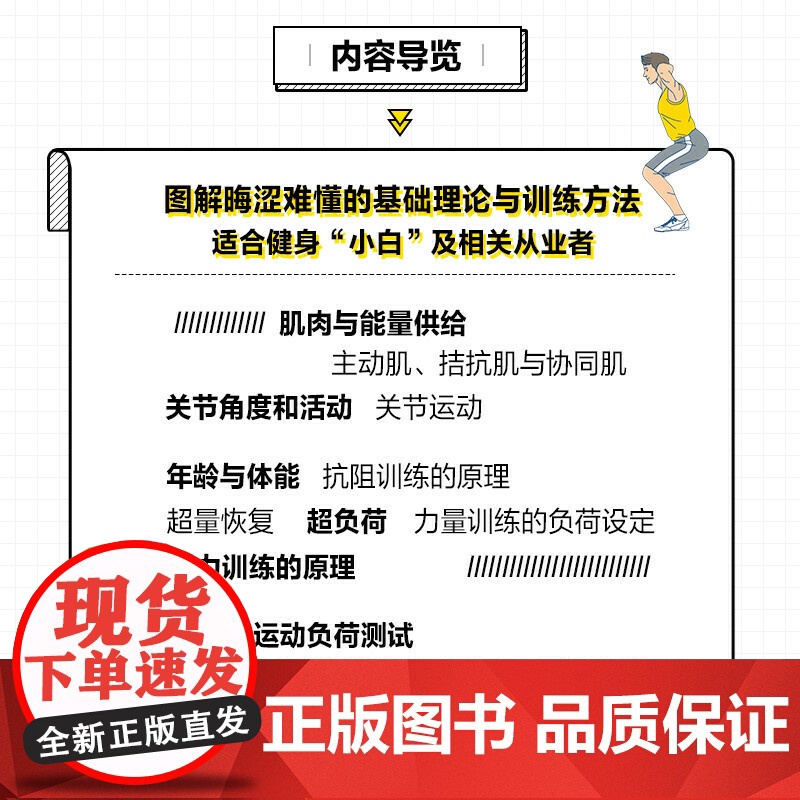 运动训练基础理论 全彩图解版 日本 横滨市运动医学中心 人体力学插图 运动解剖学运动训练学健身教练书籍 运动营养学运动康高清大图