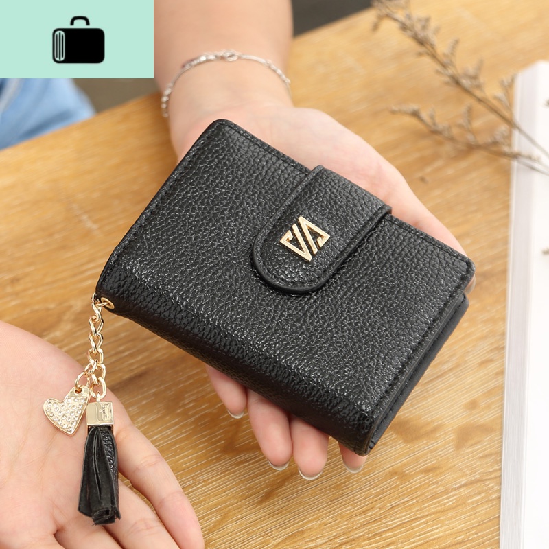 放卡的卡包女式多卡位迷你小巧驾驶证防消磁信用卡卡片包NEW LAKE女士钱包/卡包 黑色