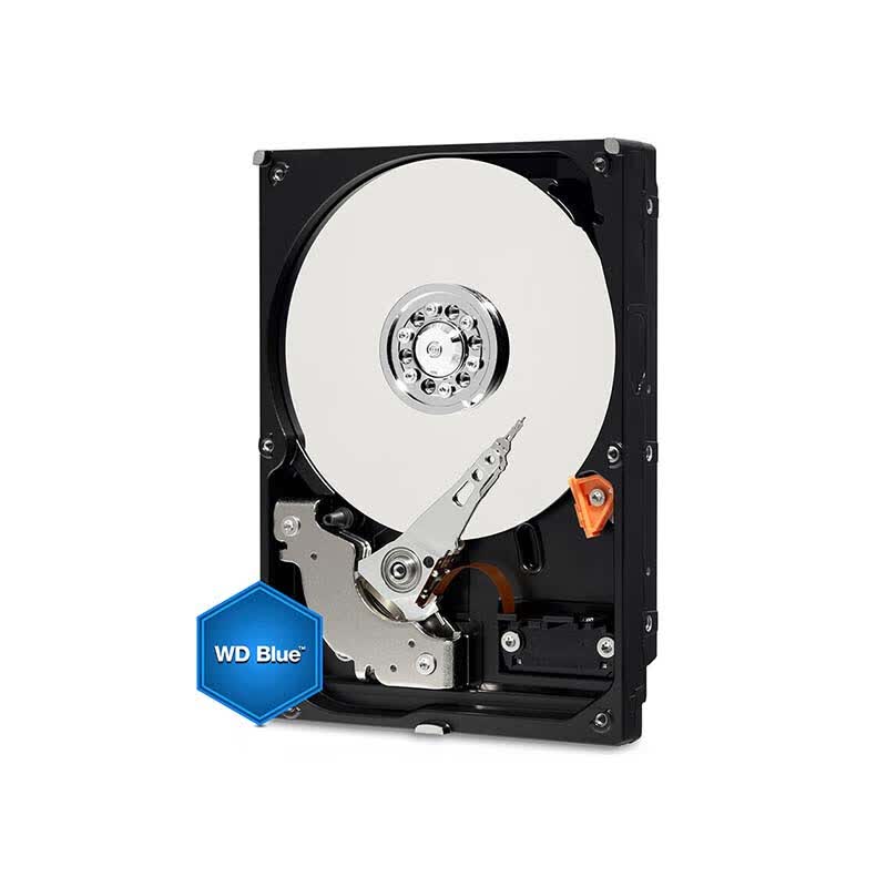 西部数据 台式机机械硬盘 WD Blue 西数蓝盘 1TB 7200转 64MB SATA CMR (WD10EZEX)高清大图