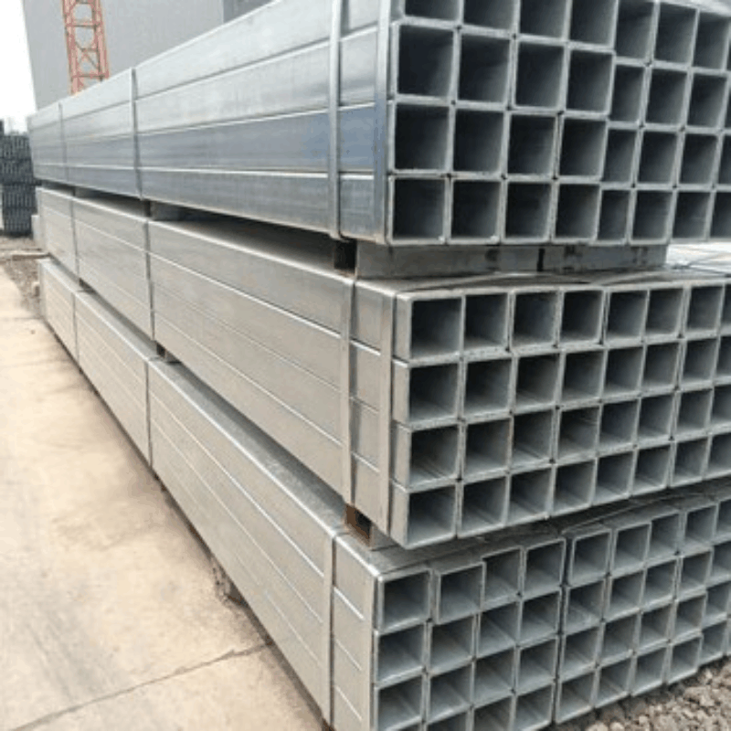 镀锌方管 防锈钢管 6米一根价60*120*3mm(3米一根发货)图片