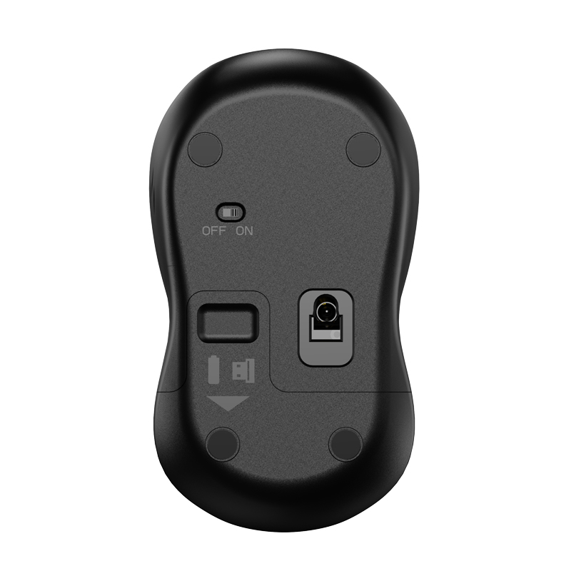 齐心 M-20069 2.4Ghz无线鼠标 黑 单个装高清大图