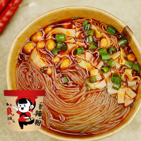 陈村酸辣粉100g杯装 通宵熬夜粮 非油炸泡面米线米粉速食方便面