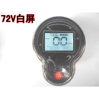 澳派48V60V72V小龟王电动车液晶显示仪表数字电量带累计里程液晶码表