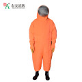LISM 东安品牌带3/4个排风扇防蜂服采马蜂服连体抓养蜂蜜服防叮咬散热 41*无风扇款*橘黄色