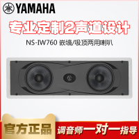 [原装进口]Yamaha/雅马哈 NS-IW760吸顶吊顶喇叭5.1家庭影院家用音响 客厅吊顶 吸顶音响