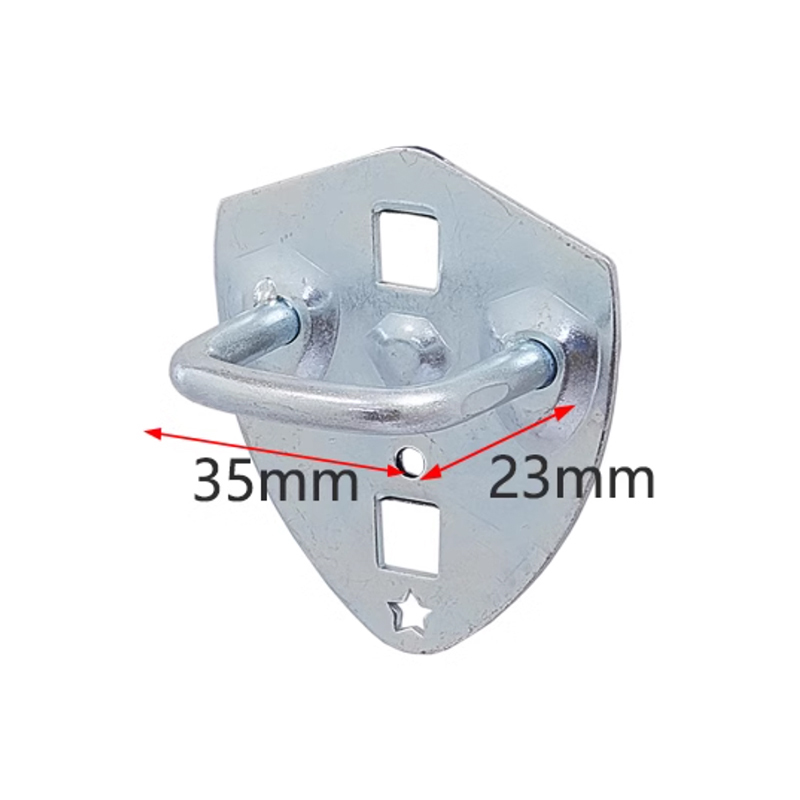 翌嘉 YJ4121137工具收纳墙挂板挂钩 U型挂钩 23*35mm高清大图