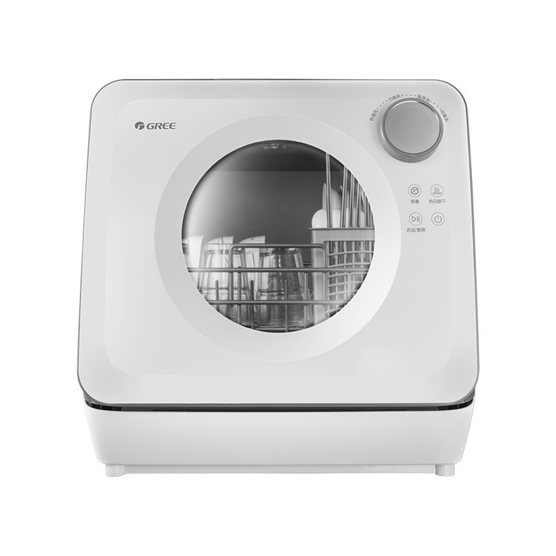 格力gree洗碗机家用台式洗碗机全自动双重烘干消毒刷碗一体高温冲洗