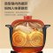 苏泊尔(SUPOR)新陶养生煲怡悦系列砂锅陶瓷煲炖汤炖锅新陶熬药煮粥煮饭明火专用6L EB60CAT01送汤勺竹垫手套