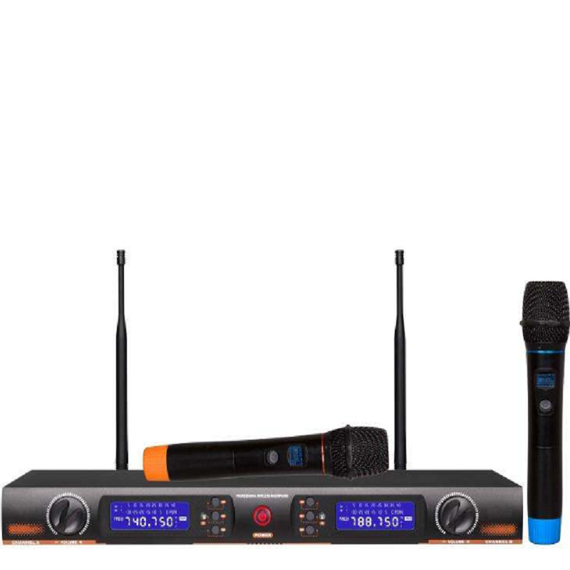 无线话筒手持湖山dsu310a采用一键移频率技术主动防止啸叫确保语音