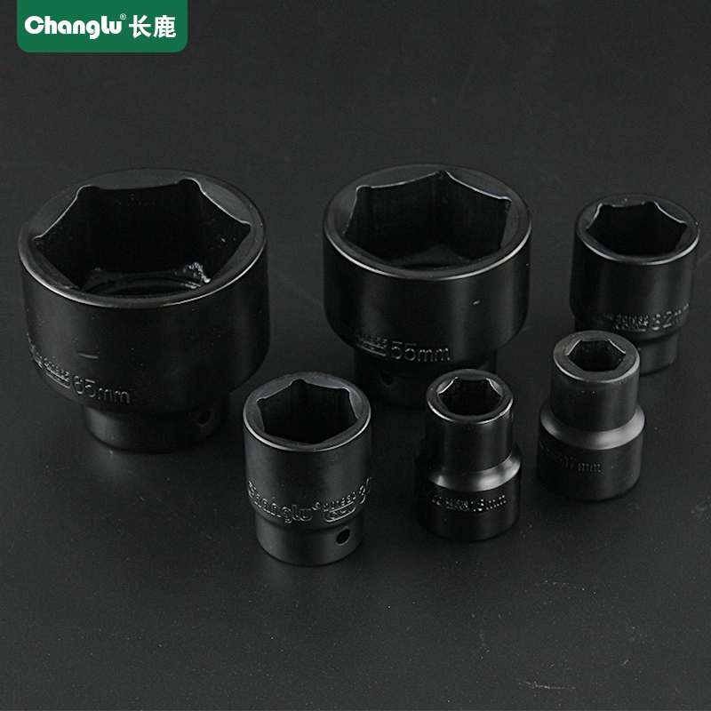 Changlu/长鹿3/4寸方手动电泳六角重型套筒19mm系列3/4寸18mm高清大图