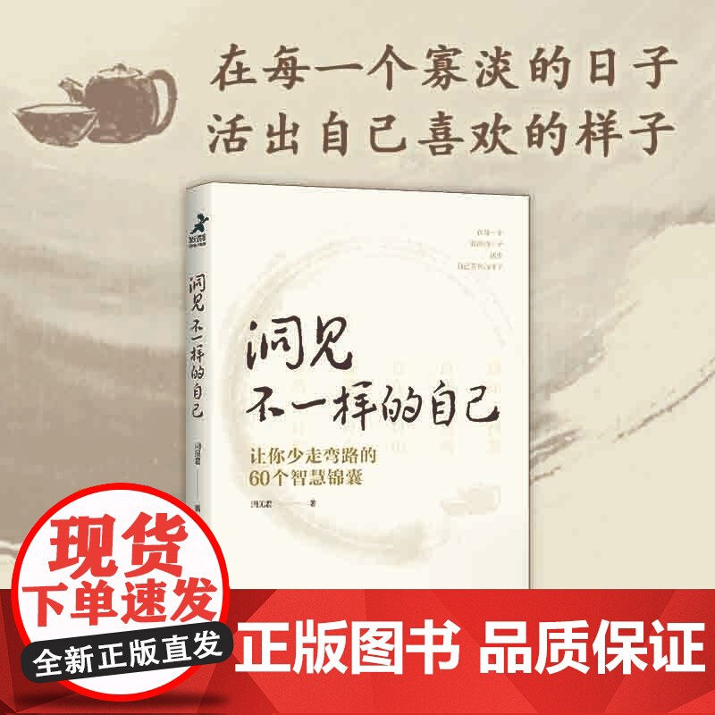 洞见不一样的自己 让你少走弯路的60个智慧锦囊 洞见君 著 成为更好的自己 励志高清大图