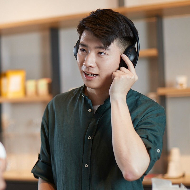 Bose 700 无线消噪耳机-黑色 手势触控蓝牙降噪耳机 主动降噪 头戴式耳机(触控面板 智能降噪 长久续航)高清大图
