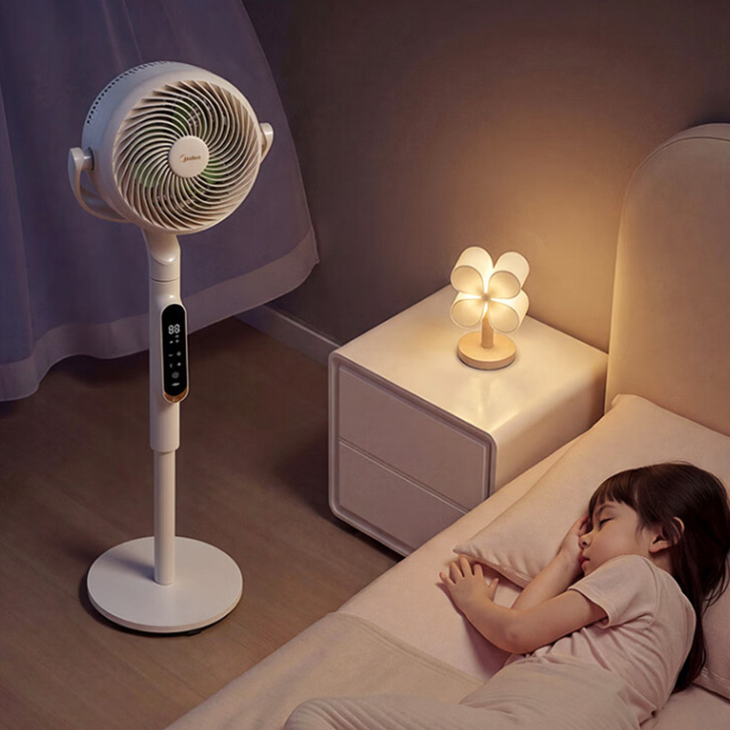 美的循环扇GDJ24AG风随温变睡眠模式自动调节舒适高清大图