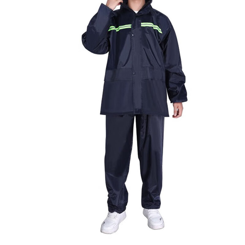 君御/SAFEMAN N211-1A(2XL 175-180#)带反光条分体 雨衣