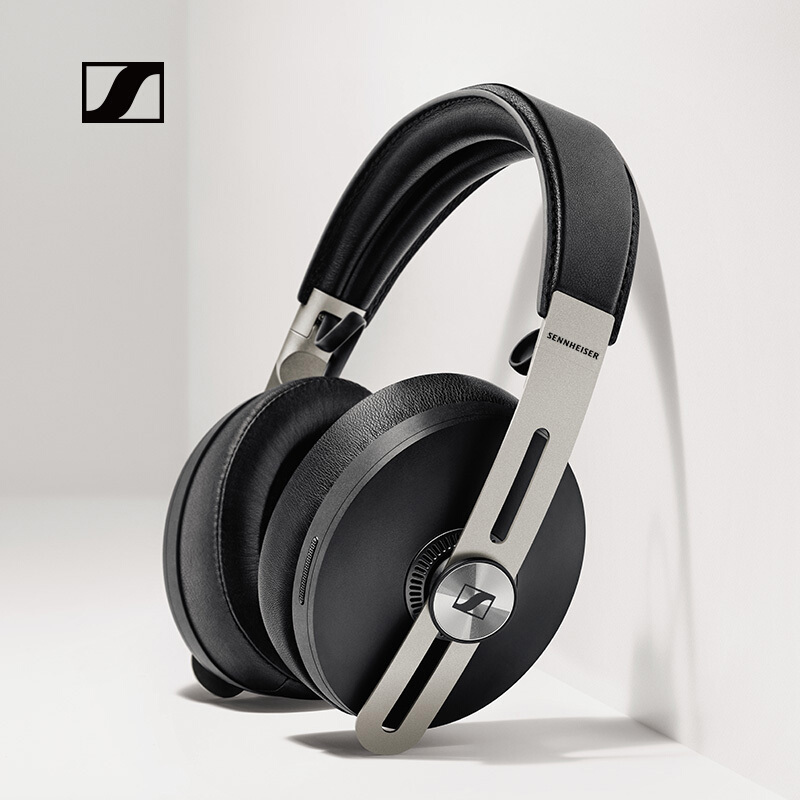 森海塞尔(Sennheiser)MOMENTUM Wireless 蓝牙无线包耳头戴式降噪耳机 黑色
