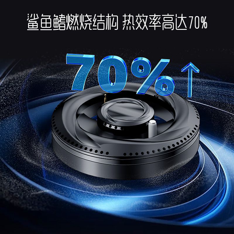 创维(Skyworth)燃气灶双灶具Z215B 双灶定时5.0KW聚能猛火爆炒 台式/嵌入式两用炉具 家用液化气