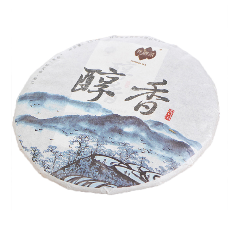 祥源茶 醇香 熟茶 普洱茶 茶饼 357g