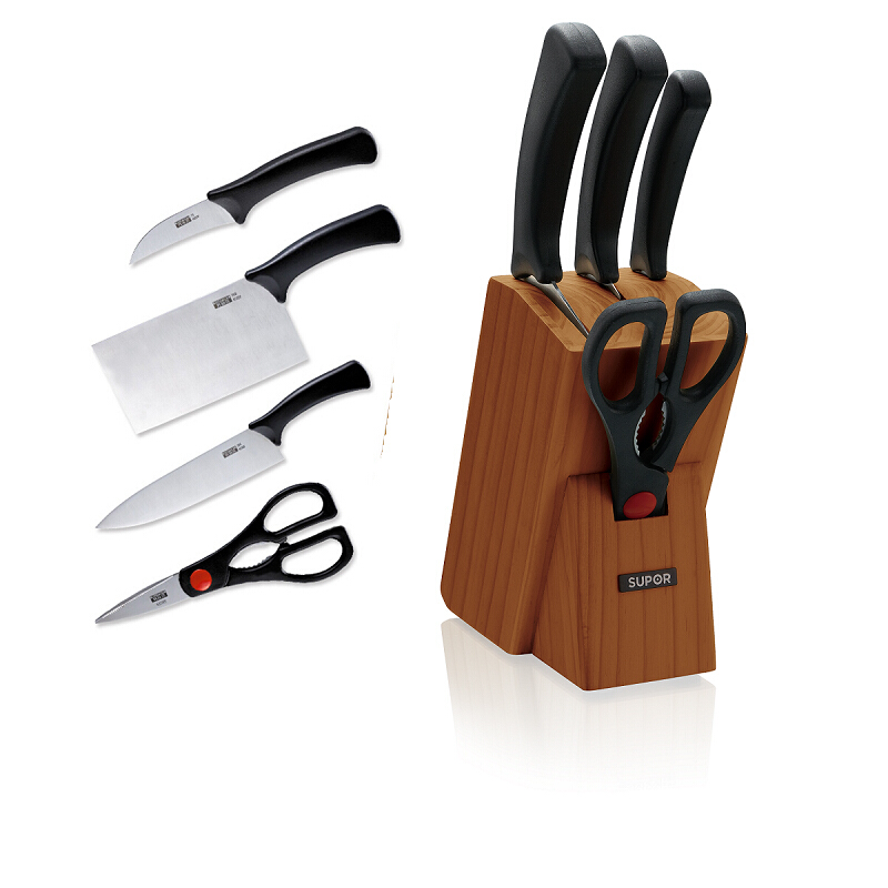 苏泊尔(SUPOR) 利刃系列刀具五件套-TK1927K