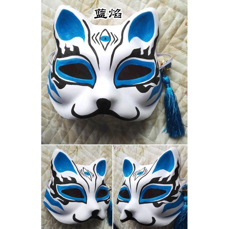 夏初蕊礼盒套装其他 手绘狐狸面具和风古风大合集蓝色系列 价格图片品牌报价 苏宁易购喜乔礼品专营店
