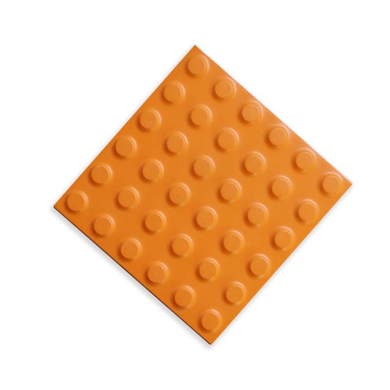 先围 盲道砖 黄色大圆点25mm 块高清大图