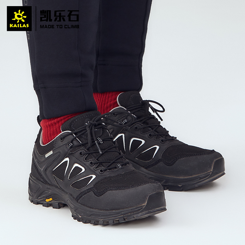 凯乐石19新款户外运动鞋女款低帮Vibram耐磨登山徒步鞋