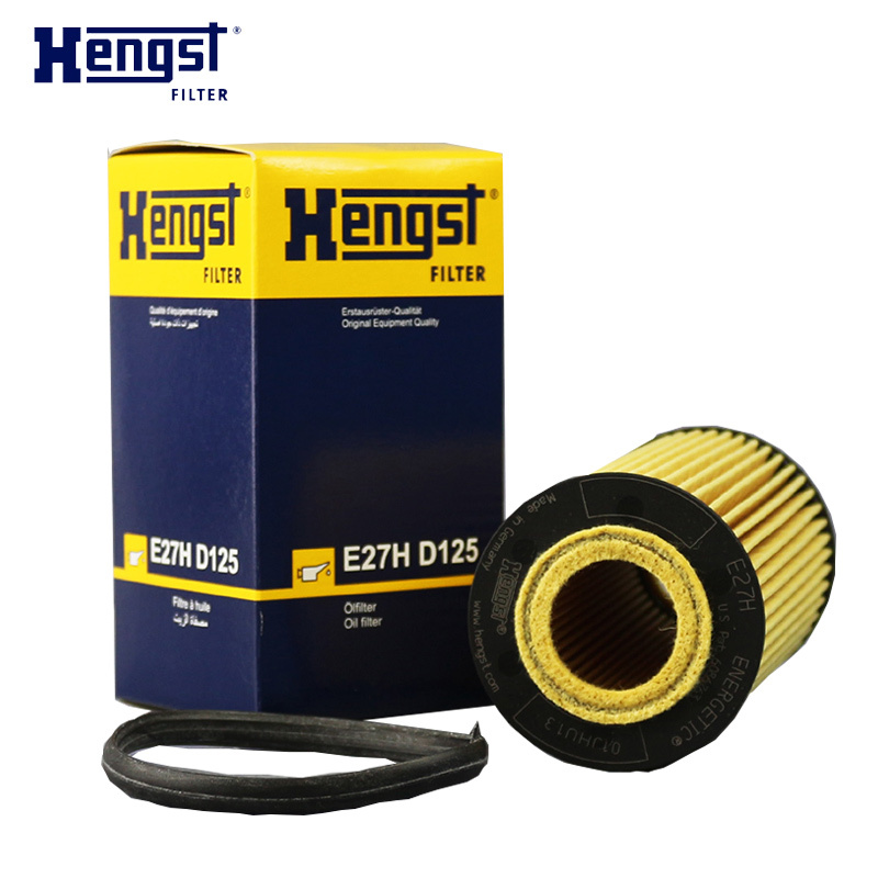 汉格斯特(hengst)机油格滤清器纸芯E27H D125适用于奥迪A4 A6L TT尚酷3高尔夫6