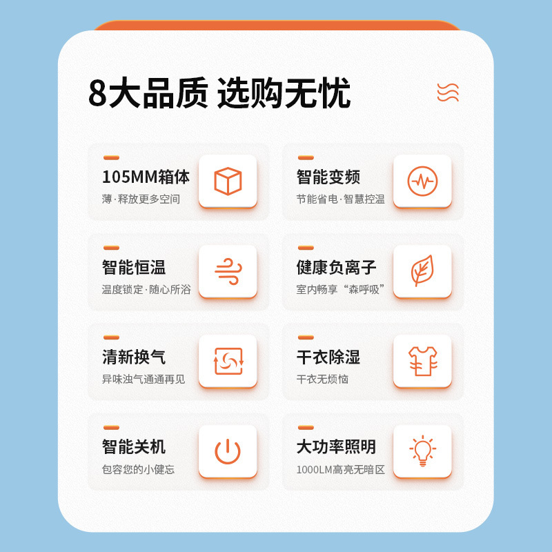 雷士照明nvc风暖浴霸集成吊顶浴霸灯卫生间排气扇照明一体风暖机