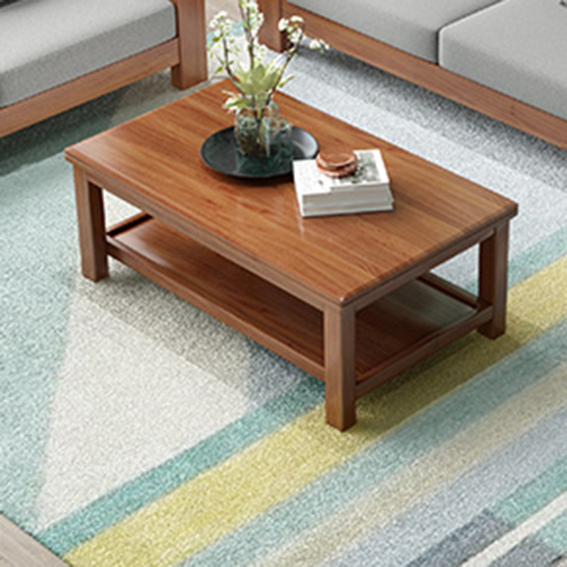 鑫金虎 1.2m中式实木茶几高清大图