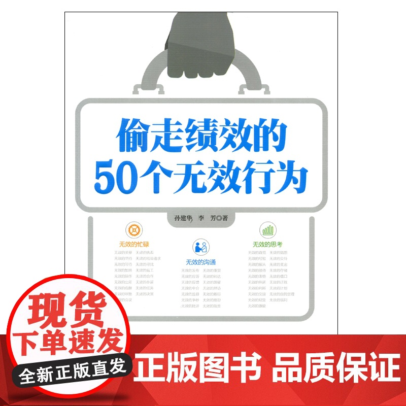 偷走绩效的50个无效行为高清大图