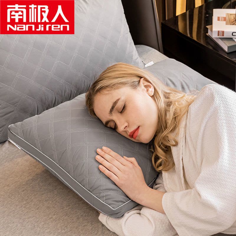 枕头枕芯一对装枕头芯酒店枕成人颈椎枕靠枕宿舍枕头春夏秋冬季图片