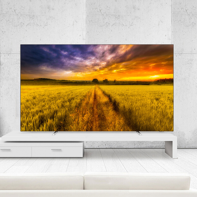 飞利浦 65英寸 OLED 超薄全面屏人工智能 HDR 4K超高清网络液晶智能电视机 65OLED784/T3