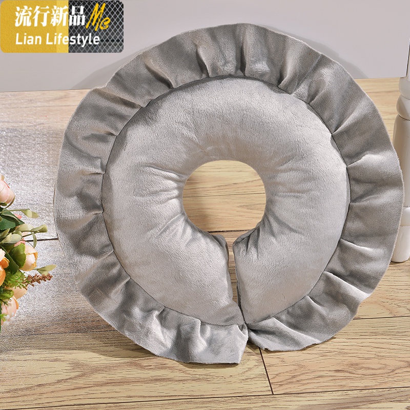 院趴枕脸垫U形床按摩推拿床u型枕头颈椎枕外套可拆洗头枕 三维工匠枕芯/枕头