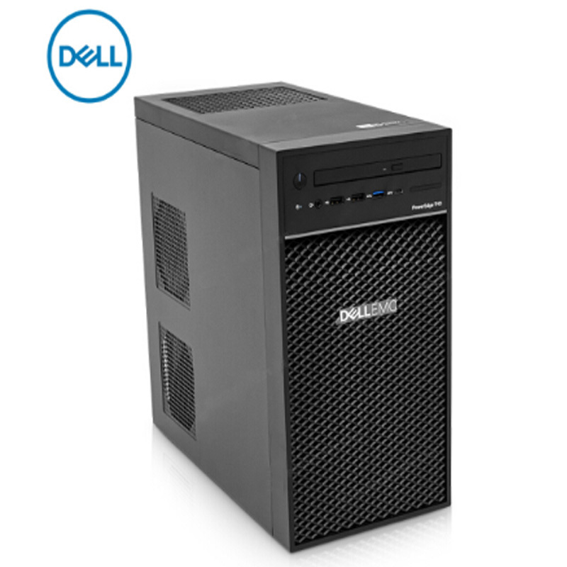 DELL戴尔 小型塔式服务器主机迷你机箱 云存储服务器 T40[至强E-2224G+2G显卡]16G/2*2T桌面级