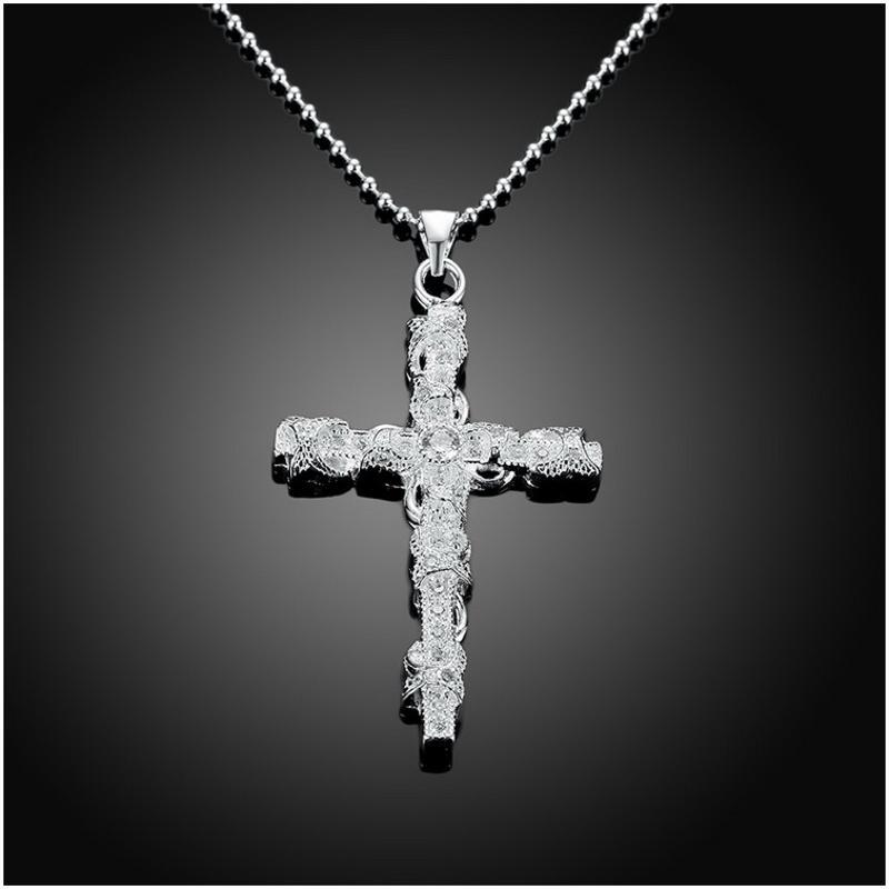N359 Women Silver Necklace 镀925纯银女项链日韩版锁骨链潮人送女朋友七夕情人节礼物