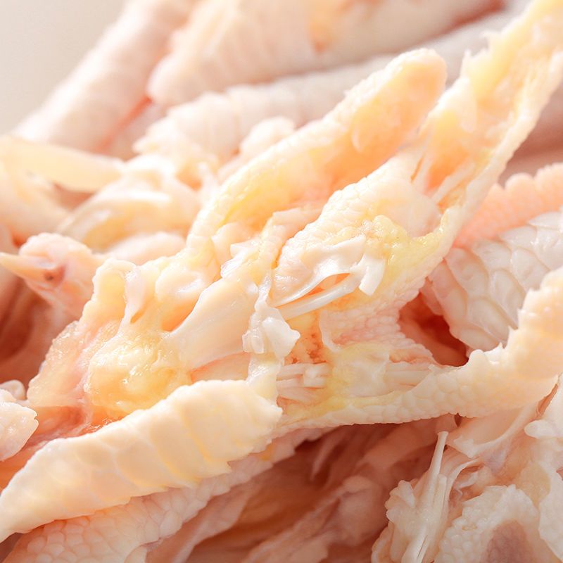 无骨鸡爪手工脱骨冷冻鸡爪子新鲜商用去骨生鸡脚酸辣凤爪顺丰无骨鸡爪