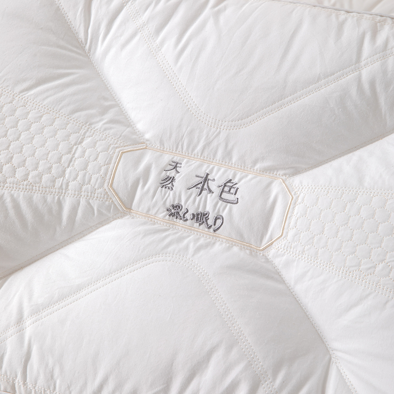 雅鹿全棉本色定型枕（一对）高清大图