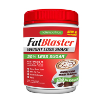 效期至22年8月1日 FatBlaster极塑摩卡低糖奶昔430克/罐 营养代餐粉奶昔膳食营养补充剂含糖量低 澳洲进口