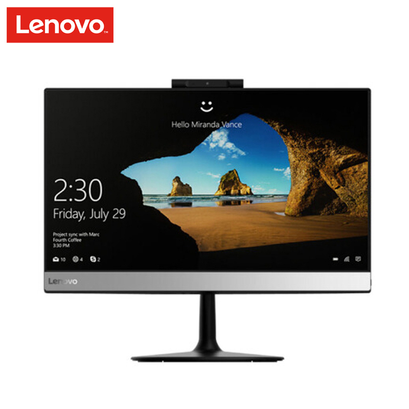 联想(Lenovo)扬天S4250/Intel i3-7100T/4GB/1TB/无光驱/2G独显/21.5英寸屏 商用办公 家用娱乐 企业采购 学生学习 性价比机 一体机电脑
