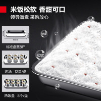 德玛仕(DEMASHI)高原蒸饭柜商用 电蒸柜蒸饭车 工程定制 10盘KZ-100G[380V高压蒸汽 高原地区可用]