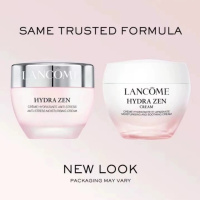 LANCOME兰蔻水分缘面霜 日晚霜套装全新升级新包装 补水保湿舒缓肌肤不粘腻50ml日霜+50ml晚霜