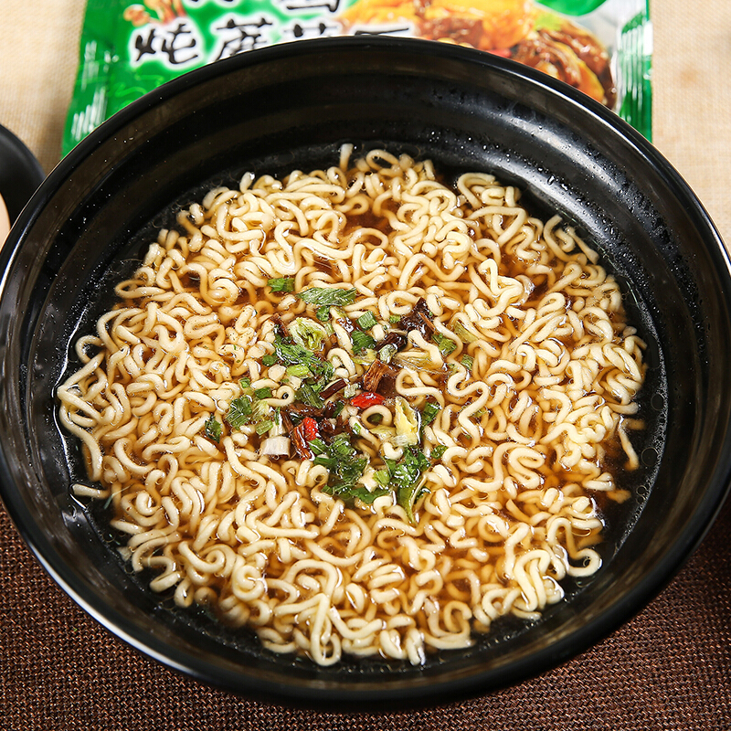 康师傅方便面泡面经典5包香辣牛肉方便速食宵夜好吃的