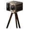 vidda投影仪原木支架