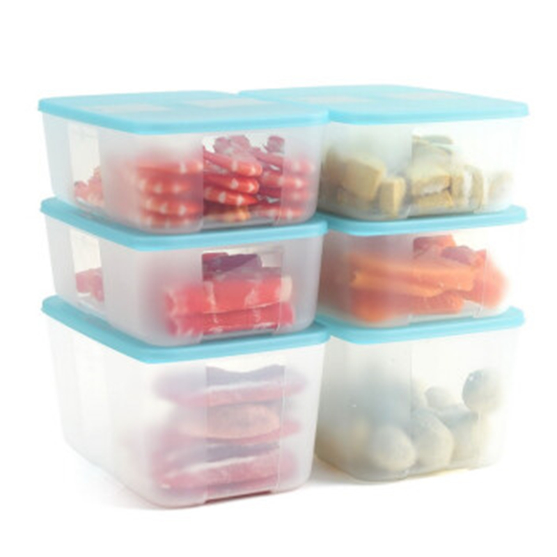 特百惠(Tupperware)保鲜盒冰鲜冷冻保鲜套装 冷冻6件套1.7L*4+2.3L*2高清大图