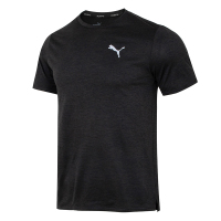 彪马(PUMA)男裤 2023春季新款健身训练运动服潮流时尚舒适透气圆领短袖T恤 520610-01 S
