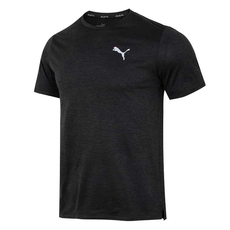 彪马(PUMA)男裤 2023春季新款健身训练运动服潮流时尚舒适透气圆领短袖T恤 520610-01 S
