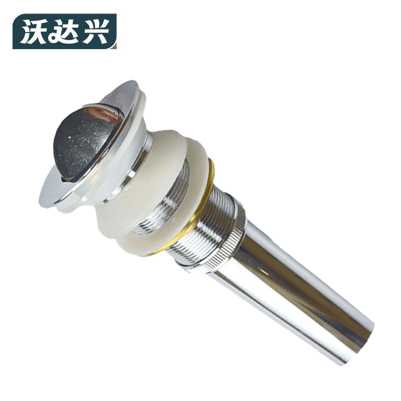 沃达兴 下水器 钢翻盖有溢孔170mm(含管)个高清大图