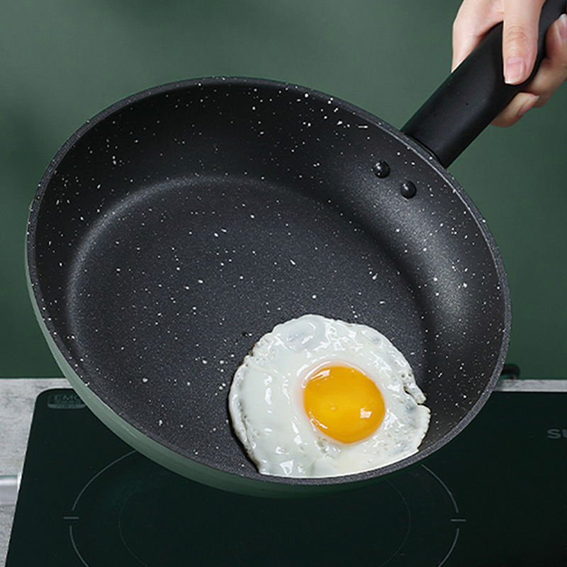 九阳煎锅28cm麦饭石色不粘平底锅牛排锅炒菜锅CF-JLW2863D高清大图