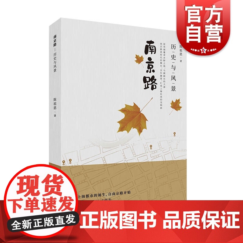 南京路:历史与风景 陈祖恩著 上海历史 商业街 中华文化 老弄堂 老建筑 历史人文 特色历史建筑 上海人民出版社高清大图